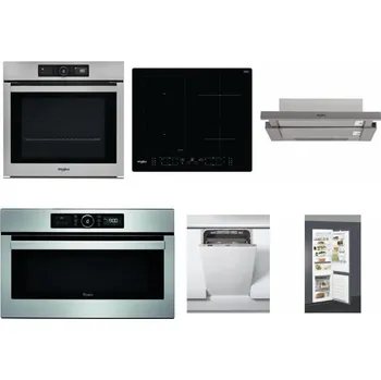 Set domácích spotřebičů WHIRLPOOL AKZ9 9480 IX + WHIRLPOOL WL B8160 NE + WHIRLPOOL AKR 5390/1 IX + WHIRLPOOL ABSOLUTE AMW 730 IX + WHIRLPOOL WSIC 3M27 C + WHIRLPOOL ART 66112