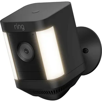 IP kamera ring Spotlight Cam Plus - Battery - Black 8SB1S2-BEU0 Wi-Fi IP bezpečnostní kamera 1920 x 1080 Pixel