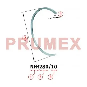 FAG NFR 280/4 polohovací kroužek