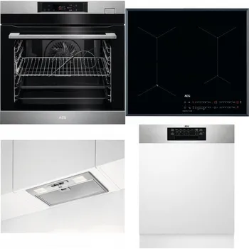 Set domácích spotřebičů AEG BSK782380M + AEG Mastery SenseFry IAE64431FB + AEG DGB3523S + AEG FEE72706PM