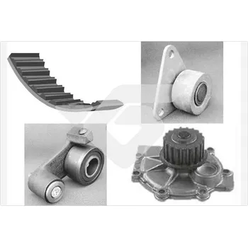 Rozvod motoru Vodni pumpa + sada ozubeneho remene, , HUTCHINSON, KH 117WP22