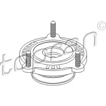 Ložisko pružné vzpěry, , 5038E5, TOPRAN, 722 654