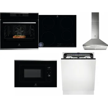 Set domácích spotřebičů ELECTROLUX KOEBP39X + ELECTROLUX LIR60433B + ELECTROLUX LFC316X + ELECTROLUX LMS2203EMX + ELECTROLUX EEM69410L