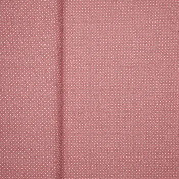 Tegatex Bavlněná látka metráž – pudrová s puntíky