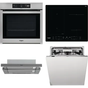 Set domácích spotřebičů WHIRLPOOL AKZ9 9480 IX + WHIRLPOOL WL B8160 NE + WHIRLPOOL AKR 749/1 IX + WHIRLPOOL WIO 3O540 PELG
