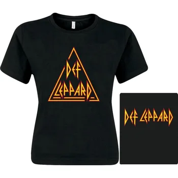 Dámské tričko dámské triko Def Leppard - logo II