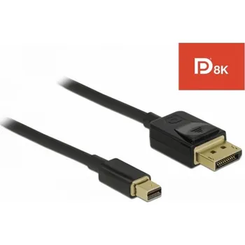 Video kabel Kabel DeLOCK s certifikací miniDisplayPort (St) > DisplayPort (St) 8K 60Hz