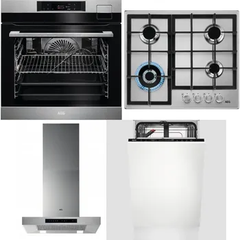 Set domácích spotřebičů AEG BSK792380M + AEG Mastery StepPower HGB64420SM + AEG Mastery DBB5660HM + AEG Mastery GlassCare FSE73407P