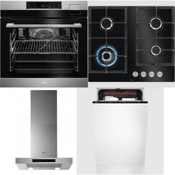 Set domácích spotřebičů AEG BSK792380M + AEG Mastery SpeedBurner HKB64420NB + AEG Mastery DBB5660HM + AEG Mastery MaxiFlex FSE73507P