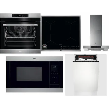 Set domácích spotřebičů AEG BPK742380M + AEG Mastery SenseBoil IAE64413XB + AEG Mastery DBB5660HM + AEG Mastery MSB2547D-M + AEG Mastery MaxiFlex FSE73507P