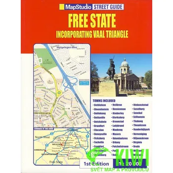 MapStudio vydavatelství atlas Free State 1:20 t. (atlas měst)