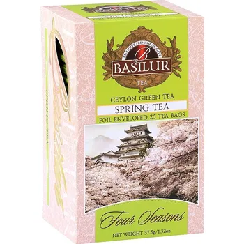 Čaj Basilur Four Seasons Spring Tea přebal 25x1,5g