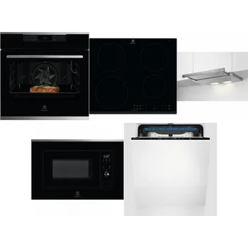 Set domácích spotřebičů ELECTROLUX KOEBP39X + ELECTROLUX LIR60430 + ELECTROLUX LFP326S + ELECTROLUX LMS2203EMX + ELECTROLUX EES48200L