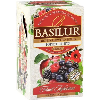 Čaj Basilur Fruit Forest Fruit přebal 25x1,8g