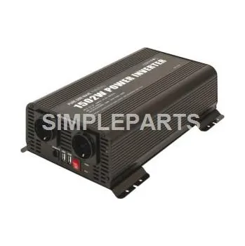 Nářadí pro automobil Konvertor PSW 1502W - 12V STŘÍDAČ PSW 1502W - 12V - DÁLKOVÉ OVLÁDÁNÍ, , GYS, 067370