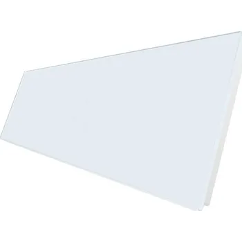 vypínač WELAIK trojnásobný skleněný panel 0+0+0- bílý