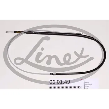 Lanko parkovací brzdy Tazne lanko, provozni brzda, , 34406792268, 34406851832, 34406857640, LINEX, 06.01.49