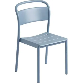 Muuto Židle Linear Steel Side Chair, pale blue