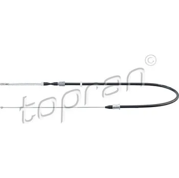 Brzdový systém Tažné lanko, parkovací brzda, , 0522615, 0522643, 522615, 522643, 90445985, 90538700, TOPRAN, 200 877