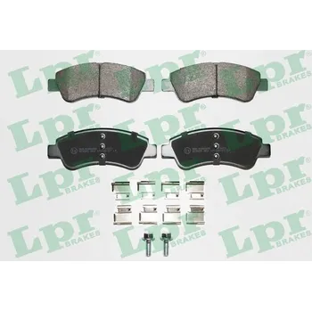 Brzdová destička Sada brzdových destiček, kotoučová brzda, , LPR, 05P802K