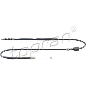 Lanko parkovací brzdy Tažné lanko, parkovací brzda, , 1126843, 1220591, 1332885, 1358882, 1447432, 1S712A809BF, 1S712A809BJ, 1S712A809BK, 1S712A809BL, 1S712A809BM, TOPRAN, 302 070