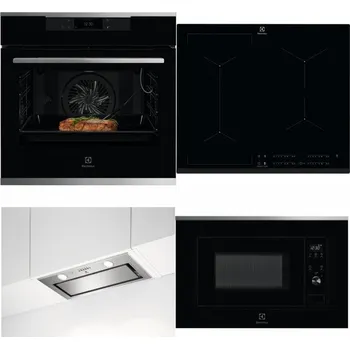 Set domácích spotřebičů ELECTROLUX KOEBP39X + ELECTROLUX EIV634 + ELECTROLUX LFG716X + ELECTROLUX LMS2203EMX