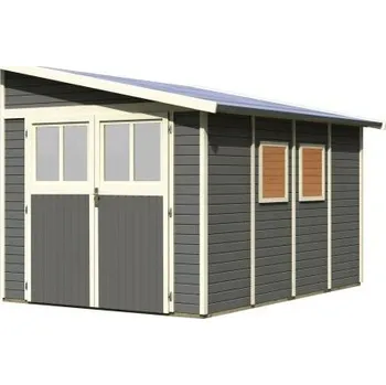 Zahrada dřevěný domek KARIBU BOMLITZ 4 (8887) terragrau