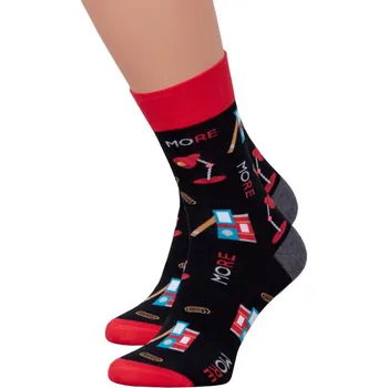 Dámské ponožky Dámské klasické ponožky 078/182 MORE