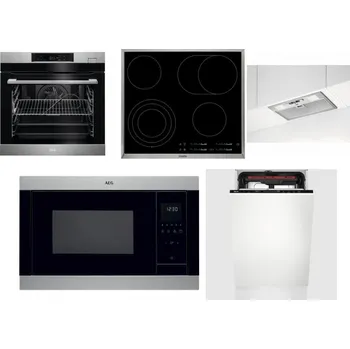 Set domácích spotřebičů AEG BSK782380M + AEG Mastery DirectTouch HK654070XB + AEG DGB3523S + AEG Mastery MSB2547D-M + AEG Mastery MaxiFlex FSE73507P