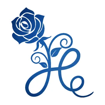 Samolepící dekorace SAMOLEPKA Květina dekor 036 levá růže (65 - škrábaný kov modrý) NA AUTO, NÁLEPKA, FÓLIE, POLEP, TUNING, VLASTNÍ TEXT, TISK, AUTOSAMOLEPKY.cz, POLEPY, OBRÁZEK, LOGO, SAMOLEPKY