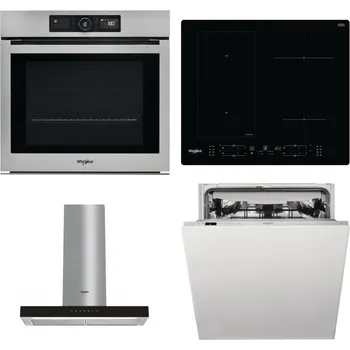 Set domácích spotřebičů WHIRLPOOL AKZ9 9480 IX + WHIRLPOOL WL B8160 NE + WHIRLPOOL WHBS 62F LT K + WHIRLPOOL WIC 3C33 PFE