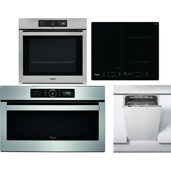 Set domácích spotřebičů WHIRLPOOL AKZ9 9480 IX + WHIRLPOOL WL B8160 NE + WHIRLPOOL ABSOLUTE AMW 730 IX + WHIRLPOOL WSIC 3M27 C