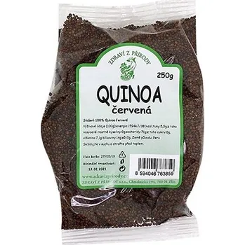 Rýže IPJ NATUR s.r.o. Quinoa červená 250g ZP 151