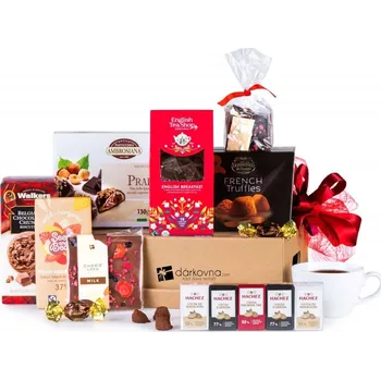 Dárkový potravinový koš Dárkovna s.r.o. - Dárkový koš Čokoládový ráj