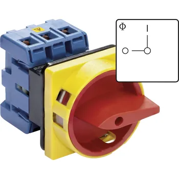 Kraus a Naimer KG100.T203/01.E odpínač odblokovatelný 100 A 1 x 90 ° červená, žlutá 1 ks