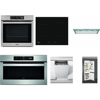 Set domácích spotřebičů WHIRLPOOL AKZ9 9480 IX + WHIRLPOOL WS Q2760 BF + WHIRLPOOL AKR 650/1 IX + WHIRLPOOL ABSOLUTE AMW 730 IX + WHIRLPOOL WSIC 3M27 C + WHIRLPOOL ART 66112