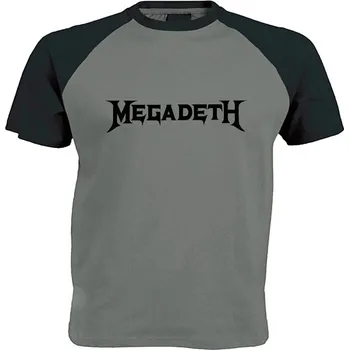 Pánské tričko šedo černé triko Megadeth