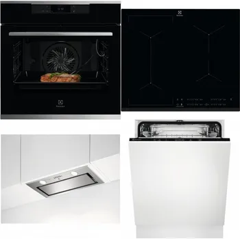 Set domácích spotřebičů ELECTROLUX KOEBP39X + ELECTROLUX EIV634 + ELECTROLUX LFG716X + ELECTROLUX EEA27200L