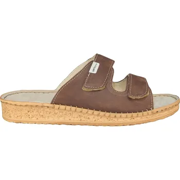 Dámské pantofle 1012 - kožené zdravotní nazouváky s podporami kleneb s možností vlastní barvy 35