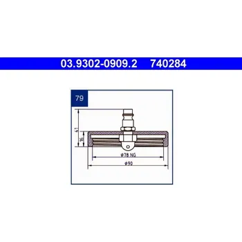 Odsávač, , ATE, 03.9302-0909.2
