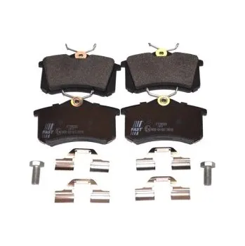 Brzdová destička Sada brzdových destiček, kotoučová brzda, 20955155, TOMEX, 1145