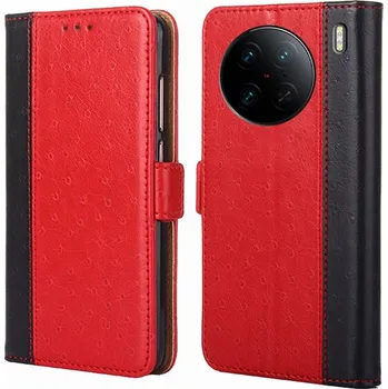 Pouzdro na mobilní telefon TVC Bi-Color pro vivo X90 Pro 5G Barva: Červená