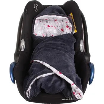 Zavinovačka Kaarsgaren Lehká zavinovačka do vajíčka tmavošedá rybičky