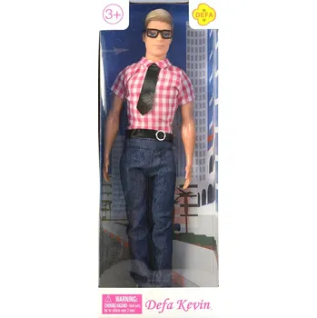 Kevin podnikatel, 30 cm - růžová košile