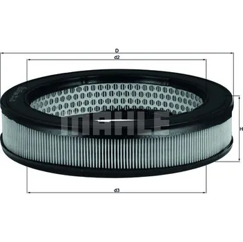 Vzduchový filtr Vzduchový filtr, , KNECHT, LX67