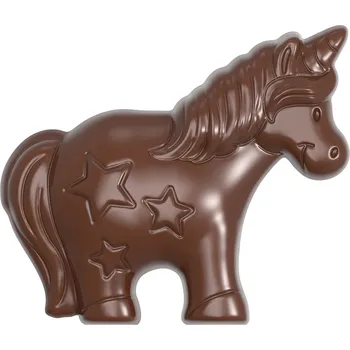 Forma na pečení CHOCOLATE WORLD FORMA NA PRALINKY - JEDNOROŽEC MALÝ 12 ks