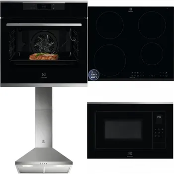 Set domácích spotřebičů ELECTROLUX KOEBP39X + ELECTROLUX LIR60433B + ELECTROLUX LFC316X + ELECTROLUX LMS4253TMX