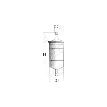 Palivový filtr palivovy filtr, , 1640041B00, 16400F5100, 16400V2705, A640M41BMOSA, CHAMPION, L215/606