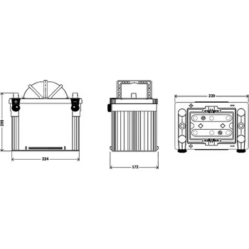 Autobaterie Baterie Exide Marine %26 Leisure Start AGM 12V, 42Ah, 700A, EM900, Exide Start AGM 12V 42Ah 700A EM900, EXIDE, EM900