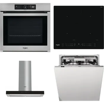 Set domácích spotřebičů WHIRLPOOL AKZ9 9480 IX + WHIRLPOOL WL S7260 NE + WHIRLPOOL WHBS 62F LT K + WHIRLPOOL WIO 3O540 PELG